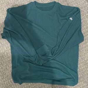 Alo Dark Green soho Sweatshirt